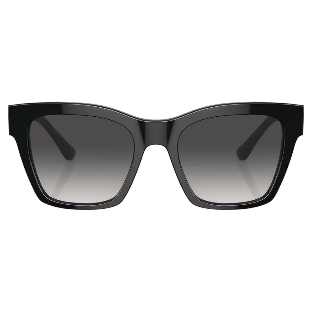 New Dolce & Gabbana Sunglasses Black Square Gold DG Metal Logo New - Picture 2 of 6